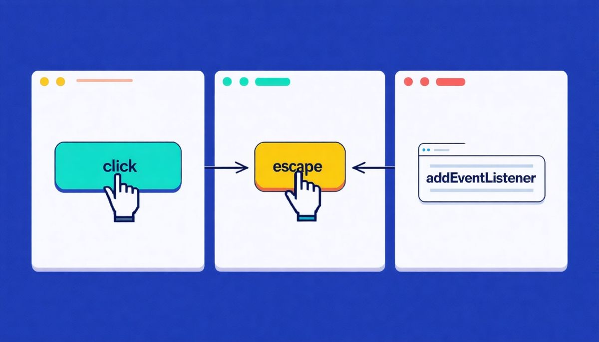 Event Listener Örnekleri: Click, Hover ve Klavye Etkinlikleri