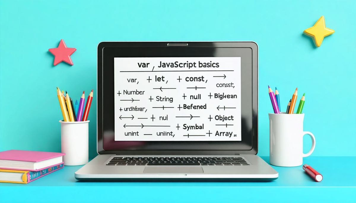 JavaScript Temelleri: Değişkenler, Veri Tipleri ve Örnekler