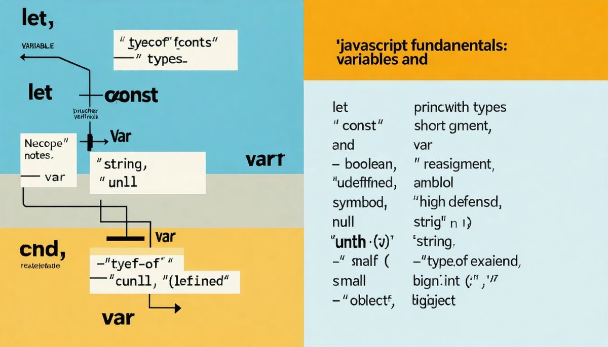 JavaScript Temelleri: Değişkenler, Tipler ve Basit Örnekler