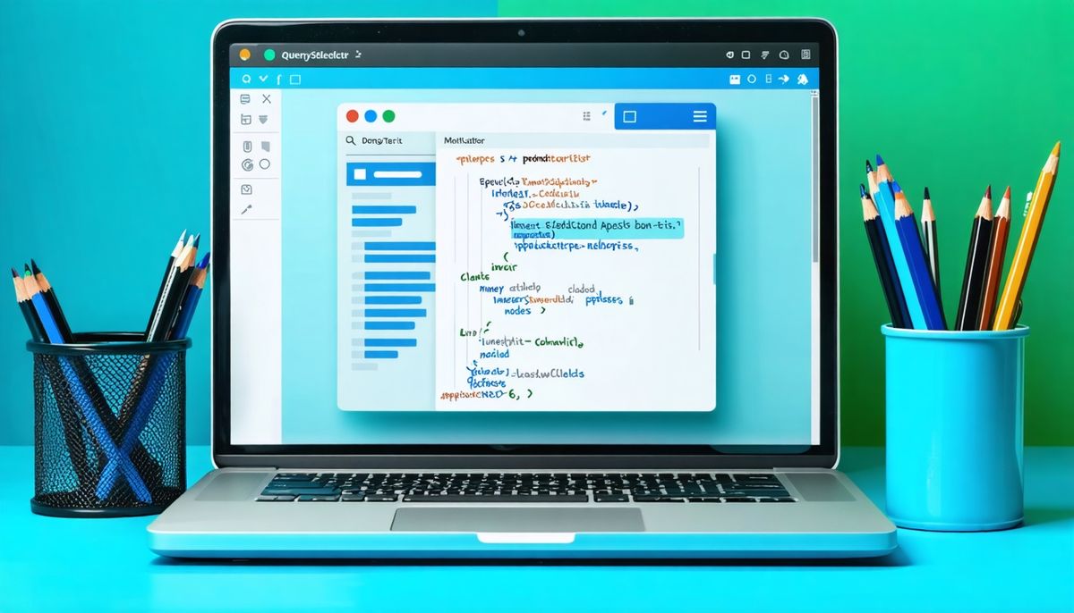 DOM: Element seçme, sınıf ekleme ve içerik güncelleme örnekleri
