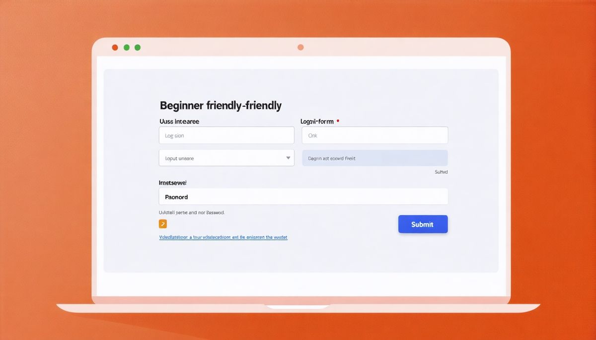 Başlangıç İçin Etkili Giriş Formları: HTML ile Kullanıcı Doğrulama ve Form Örnek